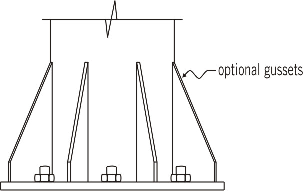 Base Plate Pada Struktur Baja – Optima Struktur